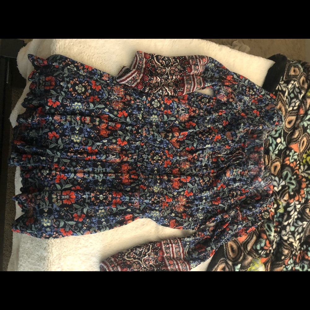 Floral Long-Sleeve Romper